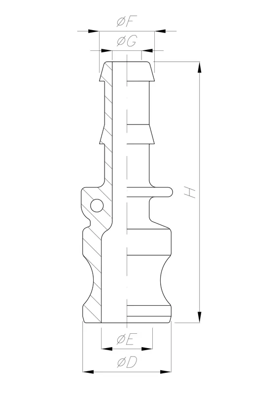 Adaptor Female Threaded